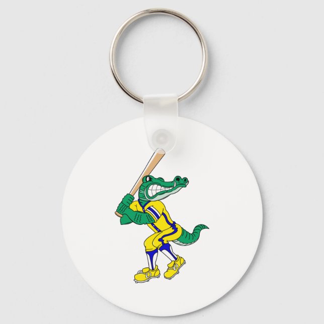 Gator Baseball Key Ring (Front)