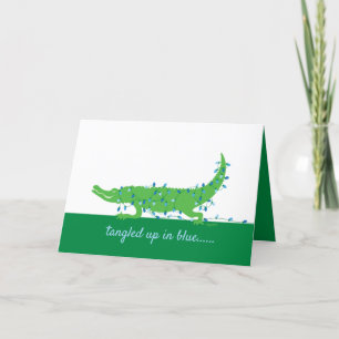 Gator Blues  Card