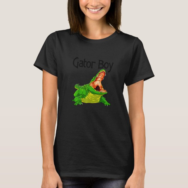 Gator Boy    Women Alligator T-Shirt (Front)
