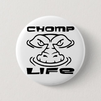 Gator Chomp Life 6 Cm Round Badge