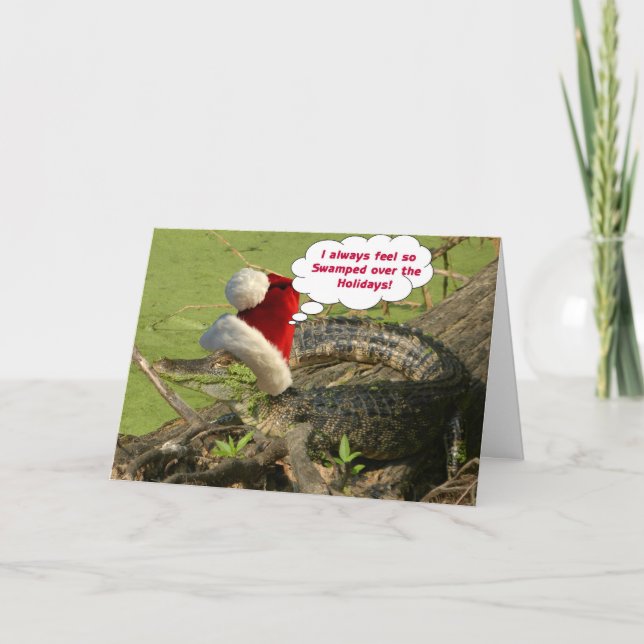 Gator Christmas Card (Front)