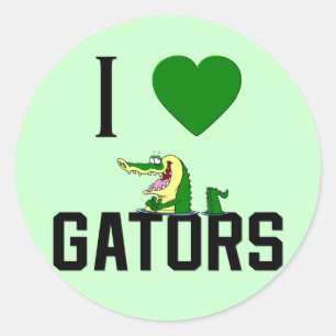 Gator Classic Round Sticker