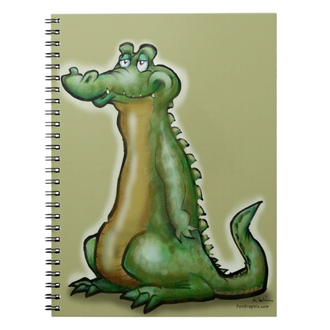 Gator Dude Notebook (Front)