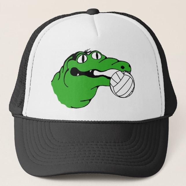 Gator Gear VOLLEYBALL No Words Trucker Hat (Front)