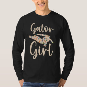 Gator Girl Alligator  Zookeeper Crocodile T-Shirt