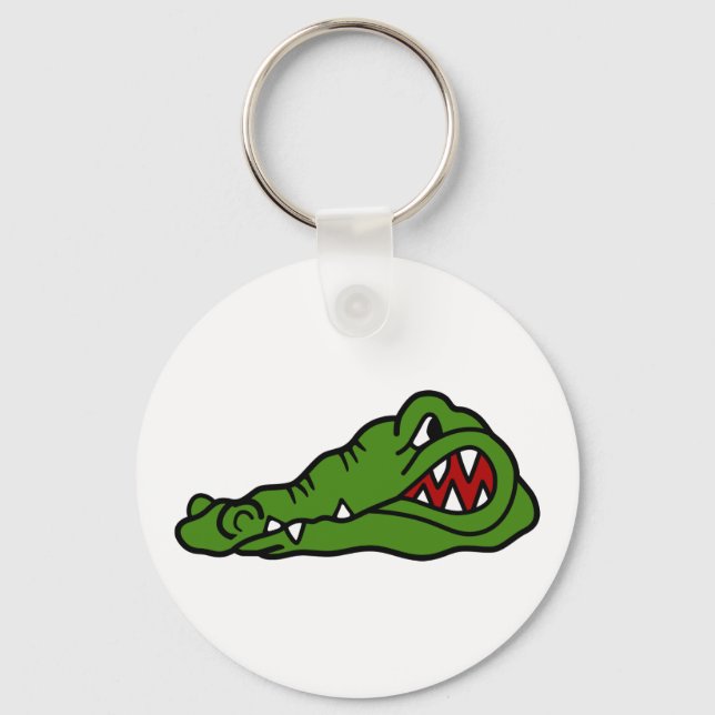 Gator Head Key Ring (Front)