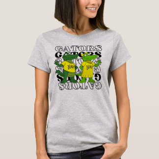 Gator Mirror Background T-Shirt