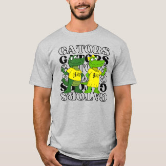 Gator Mirror Background T-Shirt
