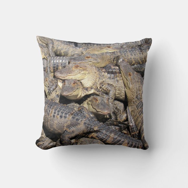 Gator Pile Pillow (Front)