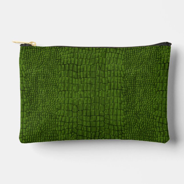 Gator Print  Accessory Pouch (Front)