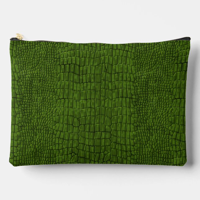 Gator Print  Accessory Pouch (Front)
