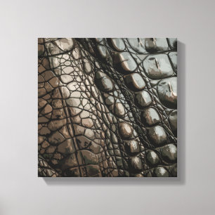 Gator Texture Canvas Print