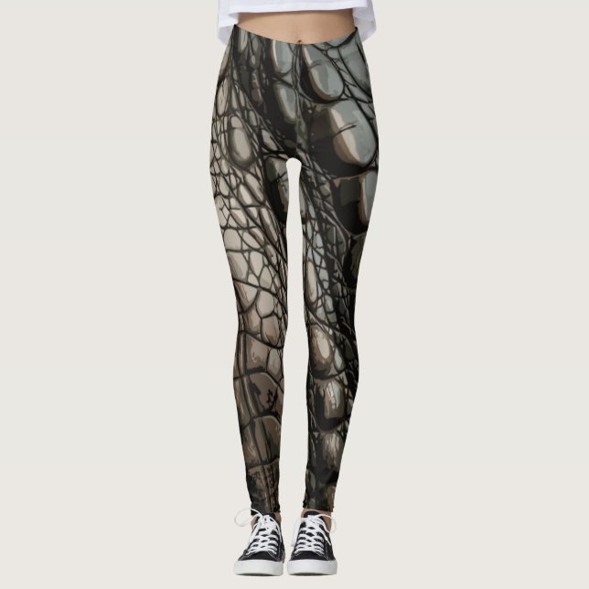 Gator Texture Leggings (Front)