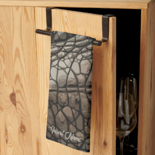 Gator Texture Tea Towel