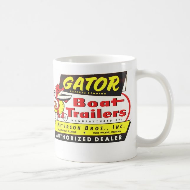 Gator Trailers coffee mug (Right)