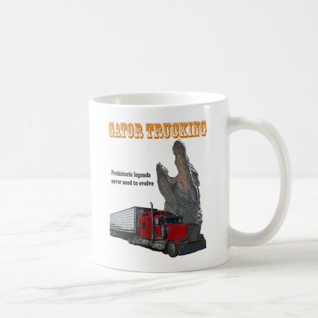 Gator Trucking Coffee Mug (Right)