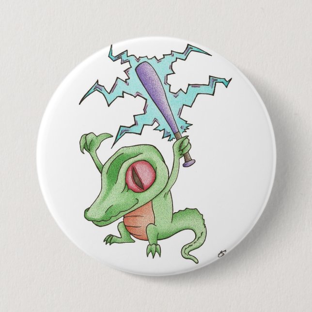 Gators! 7.5 Cm Round Badge (Front)