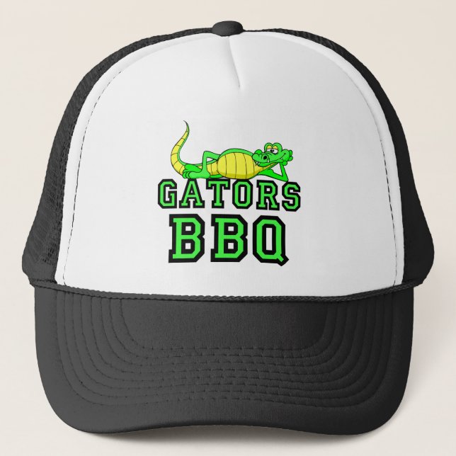 Gators BBQ Trucker Hat (Front)
