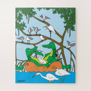 Gators BIG Piece Jigsaw Puzzle