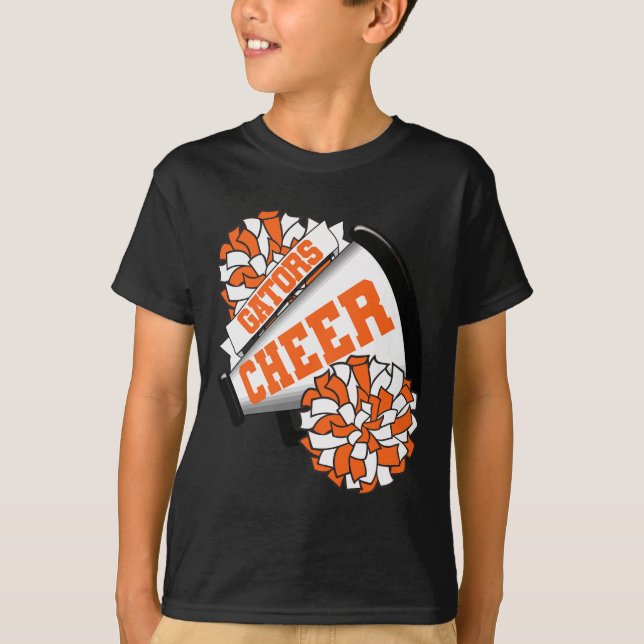 Gators Cheer Ck To School Cheerleading Spirit O  T-Shirt (Front)