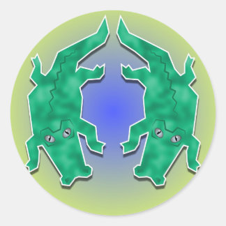 Gators Classic Round Sticker