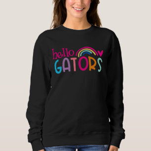 Gators School Sports Fan Team Spirit Mascot Sweatshirt