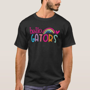 Gators School Sports Fan Team Spirit Mascot T-Shirt