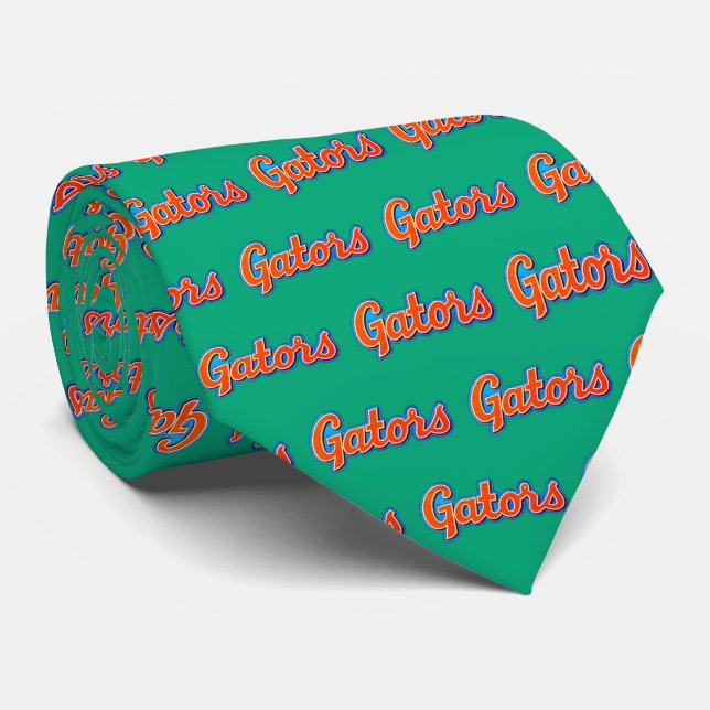 Gators Sports Team Neck Tie (Rolled)