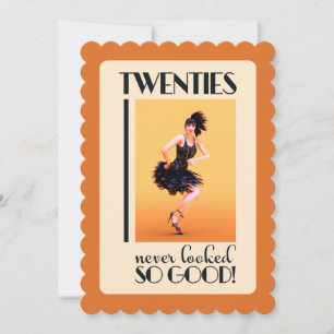Gatsby 20th Birthday Party Invitation