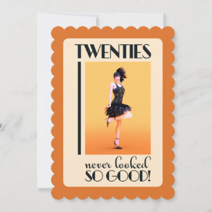 Gatsby 20th Birthday Party Invitation