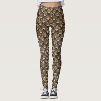 Gatsby Art Deco Style Leggings