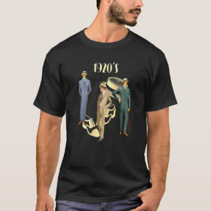 Gatsby Roaring Twenties Menu2019s Clothing T-Shirt