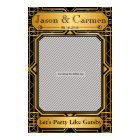 Gatsby Wedding Prop Poster for Photo Booth