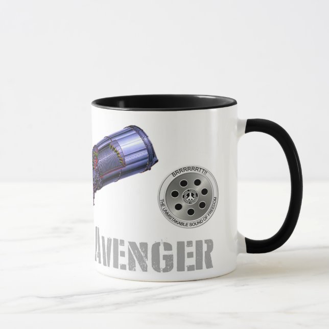 GAU-8/A Avenger Mug (Right)