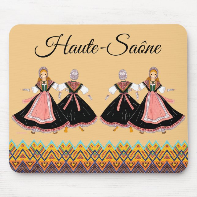 Gauchnottes de Haute-Saône, France Mouse Pad (Front)