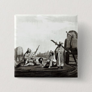 Gauchos of Tucuman, 1820 15 Cm Square Badge