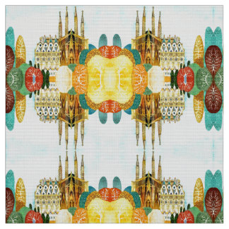 Gaudi 's Barcelona. Fabric