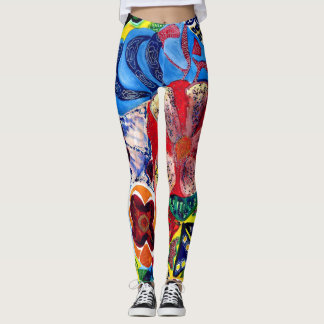Gaudi watercolour. leggings