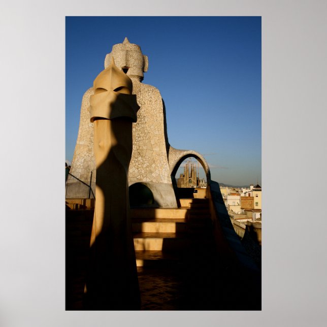 Gaudi's Masterpieces Poster (Front)