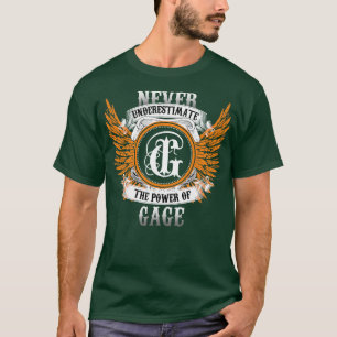 Gauge Name Shirt Never Underestimate The Power Of