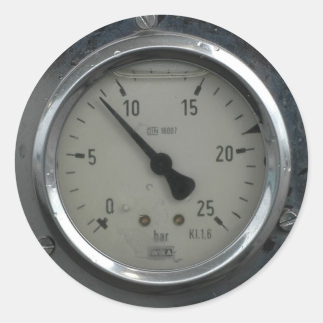 Gauge sticker (Front)