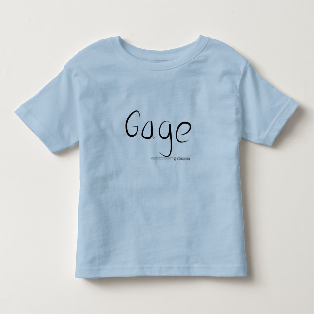 Gauge T-Shirt from Red Cat Book (Front)