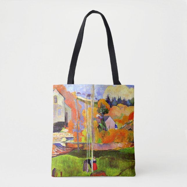 Gauguin - A Breton Landscape-David's Mill-1894 Tote Bag (Front)