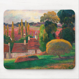 Gauguin - A Farm in Brittany Mouse Pad