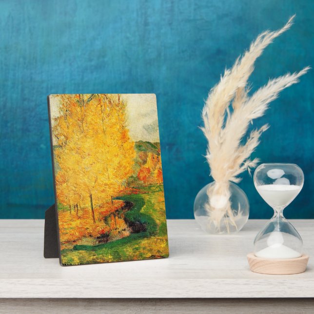 Gauguin - By the Stream, Autumn, Plaque (Side)