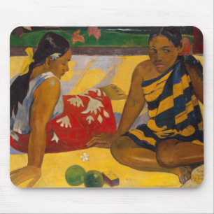 Gauguin French Polynesia Tahiti Women Painting Mouse Pad