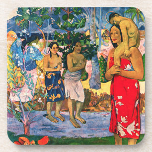 Gauguin Ia Orana Maria Coasters