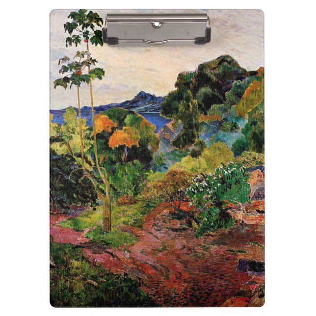 Gauguin - Martinique Landscape Clipboard (Front)