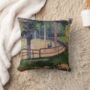 Gauguin - Nostalgic Promenade, fine art, Cushion