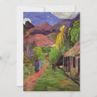 Gauguin - Road in Tahiti